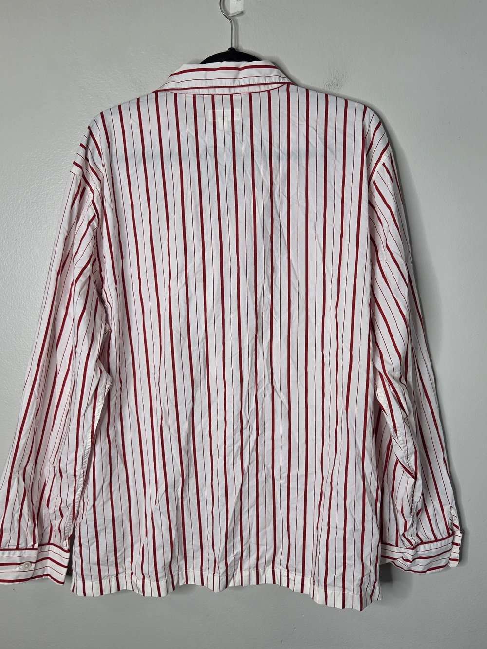 J Crew Peppermint Striped Cotton Poplin Pajama Pant Set - Picture 7 of 13